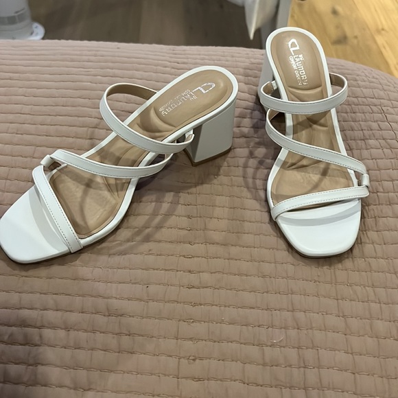 White heels 7.5 - Picture 5 of 7